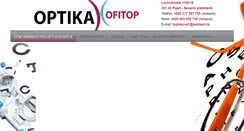 Desktop Screenshot of optikaofitop.cz