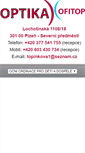 Mobile Screenshot of optikaofitop.cz
